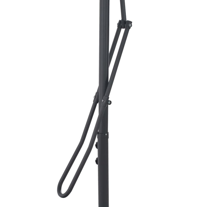 Umbrelă de exterior cu stâlp din oțel, bordo, 250x250x230 cm - WALTI WALTI