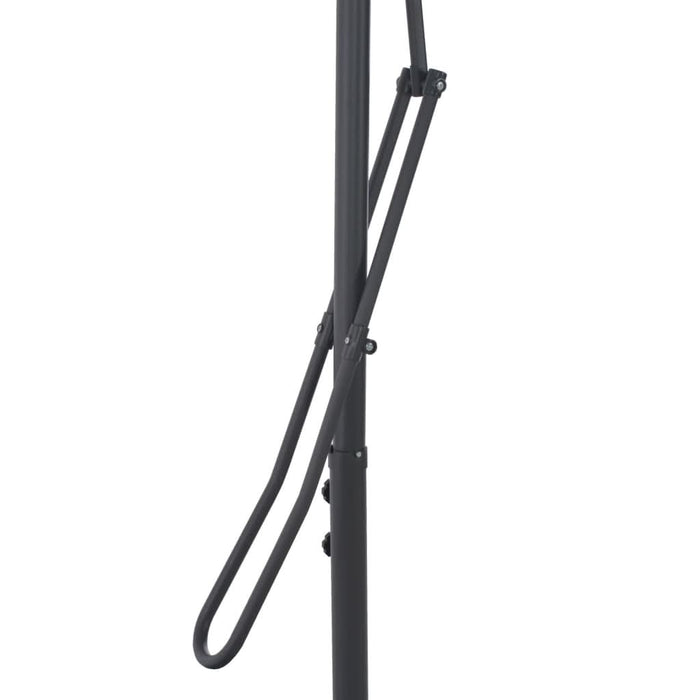 Umbrelă de exterior cu stâlp din oțel, bordo, 300x230 cm - WALTI WALTI