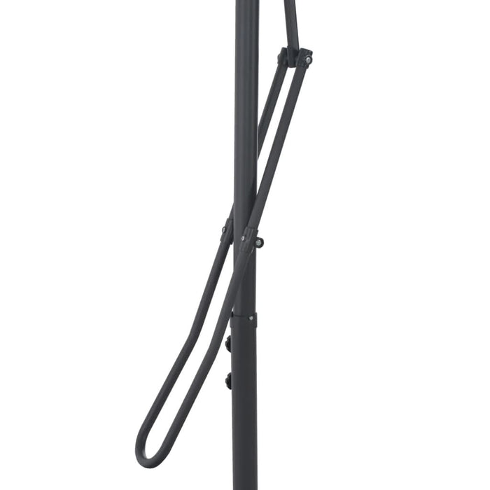 Umbrelă de exterior cu stâlp din oțel, albastru, 300 x 230 cm - WALTI WALTI