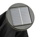 Umbrelă de soare cu lumini LED, negru, 200x211 cm, aluminiu - WALTI WALTI