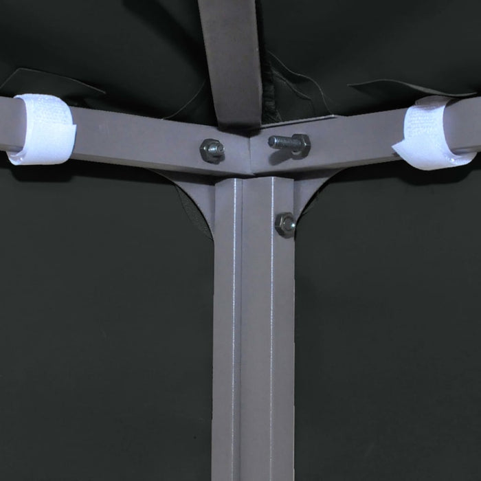 Acoperiș de pavilion, 2 niveluri, negru, 3x3 m, 310 g/m² - WALTI WALTI