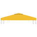 Acoperiș de pavilion, 2 niveluri, galben, 3x3 m, 310 g/m² - WALTI WALTI