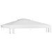 Acoperiș de pavilion cu 2 niveluri, alb, 3x3 m, 310 g/m² - WALTI WALTI