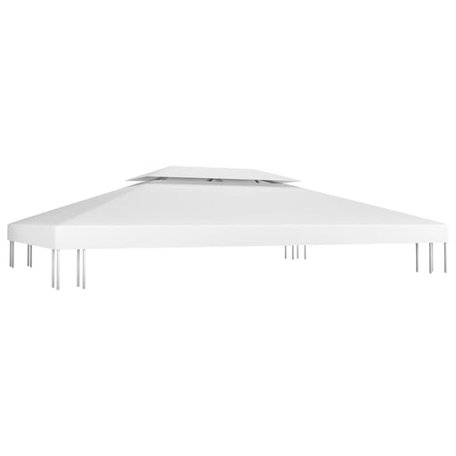 Acoperiș de pavilion cu 2 niveluri, alb, 4x3 m, 310 g/m² - WALTI WALTI