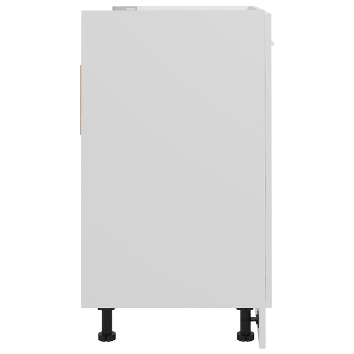 Dulap inferior de chiuvetă, alb, 80 x 46 x 81,5 cm, PAL - WALTI WALTI