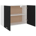 Dulap suspendat, negru, 80 x 31 x 60 cm, PAL - WALTI WALTI