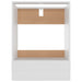 Dulap pentru cuptor, alb, 60 x 46 x 81,5 cm, PAL - WALTI WALTI
