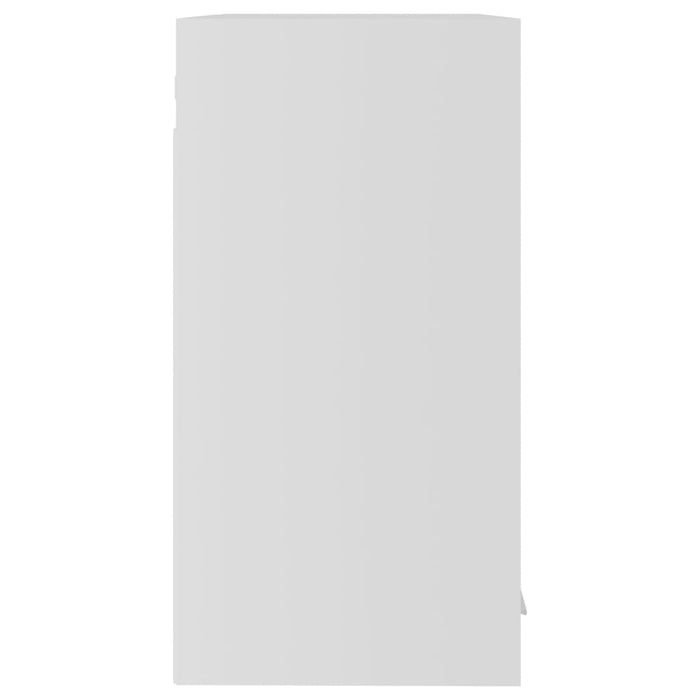 Dulap de sticlă suspendat, alb, 60 x 31 x 60 cm, PAL - WALTI WALTI