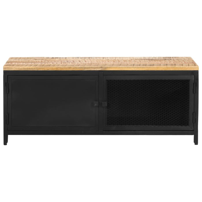 Măsuță de cafea, 90 x 50 x 37, lemn masiv de mango nefinisat - WALTI WALTI