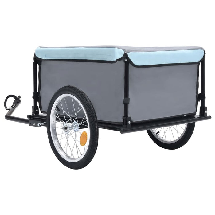 Remorcă pentru bicicletă, negru și albastru, 65 kg - WALTI WALTI