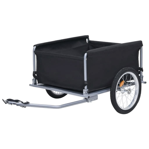 Remorcă de bicicletă, negru și gri, 65 kg - WALTI WALTI