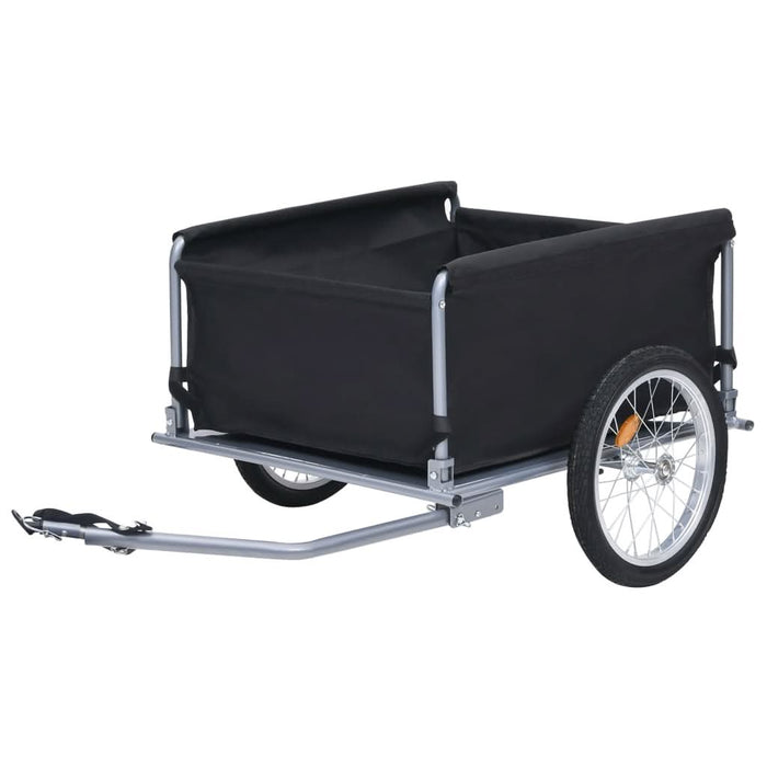Remorcă de bicicletă, negru și gri, 65 kg - WALTI WALTI