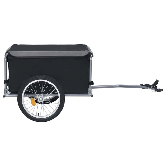 Remorcă de bicicletă, negru și gri, 65 kg - WALTI WALTI