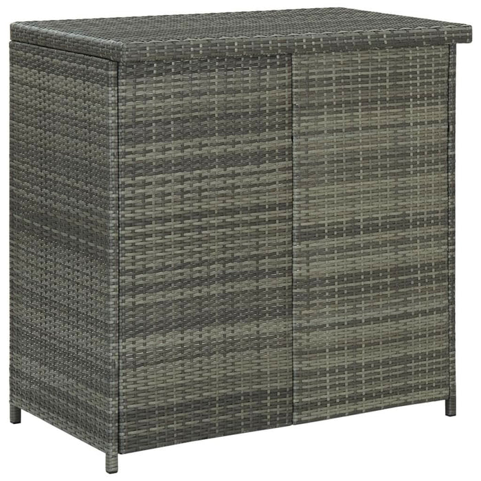 Set mobilier de bar, 3 piese, gri, poliratan - WALTI WALTI