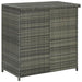 Set mobilier de bar, 3 piese, gri, poliratan - WALTI WALTI