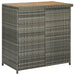 Set de bar, 3 piese, gri, poliratan - WALTI WALTI