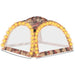 Cort de petrecere cu LED și 4 pereți, camuflaj, 3,6x3,6x2,3 m - WALTI WALTI