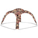 Cort de petrecere cu LED și 4 pereți, camuflaj, 3,6x3,6x2,3 m - WALTI WALTI