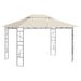 Pavilion, crem, 4x3x2,7 m, 160 g/m² - WALTI WALTI