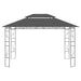Pavilion, antracit, 4x3x2,7 m, 160 g/m² - WALTI WALTI