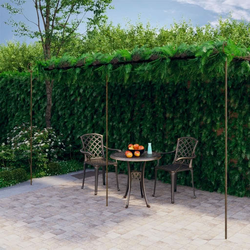 Pergolă de grădină, maro antic, 6x3x2,5 m, fier - WALTI WALTI