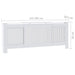 Mască pentru calorifer, alb, 205 cm, MDF - WALTI WALTI