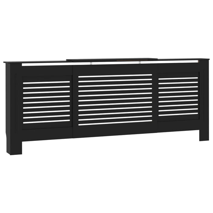 Mască pentru calorifer, negru, 205 cm, MDF - WALTI WALTI