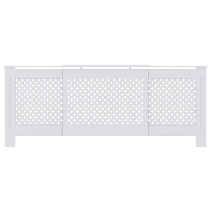 Mască pentru calorifer, alb, 205 cm, MDF - WALTI WALTI