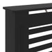 Mască pentru calorifer, negru, 78 cm, MDF - WALTI WALTI