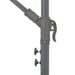 Umbrelă suspendată cu stâlp din aluminiu, cărămiziu, 300 cm - WALTI WALTI