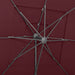 Umbrelă soare 4 niveluri stâlp aluminiu roșu bordo 250x250 cm - WALTI WALTI