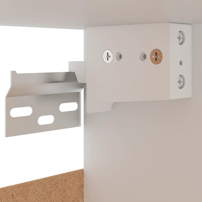 Dulapuri suspendate, 2 buc., alb, 50x31x60 cm, PAL - WALTI WALTI