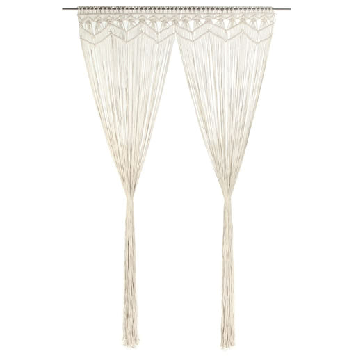 Perdea macrame, 140 x 240 cm, bumbac - WALTI WALTI