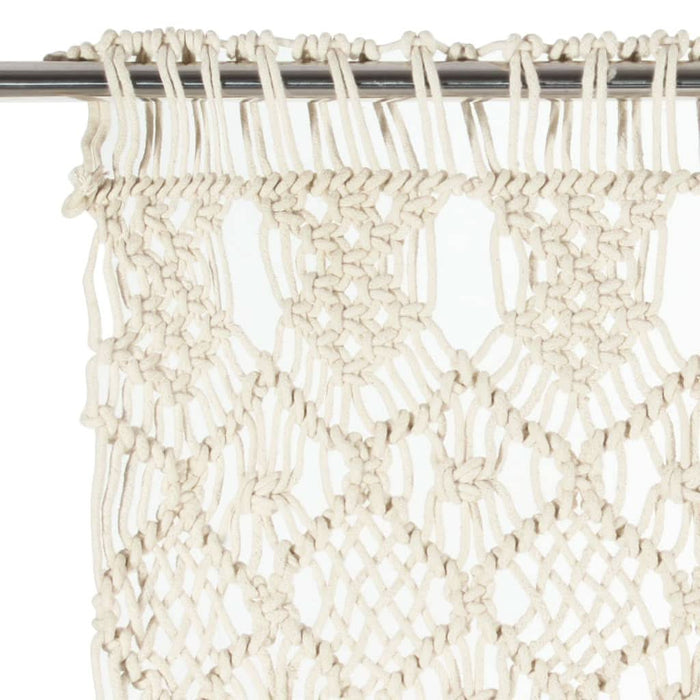 Perdea macrame, 140 x 240 cm, bumbac - WALTI WALTI