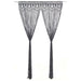 Perdea macrame, antracit, 140 x 240 cm, bumbac - WALTI WALTI
