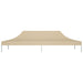 Acoperiș pentru cort de petrecere, bej, 6 x 3 m, 270 g/m² - WALTI WALTI