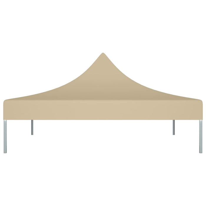 Acoperiș pentru cort de petrecere, bej, 2 x 2 m, 270 g/m² - WALTI WALTI