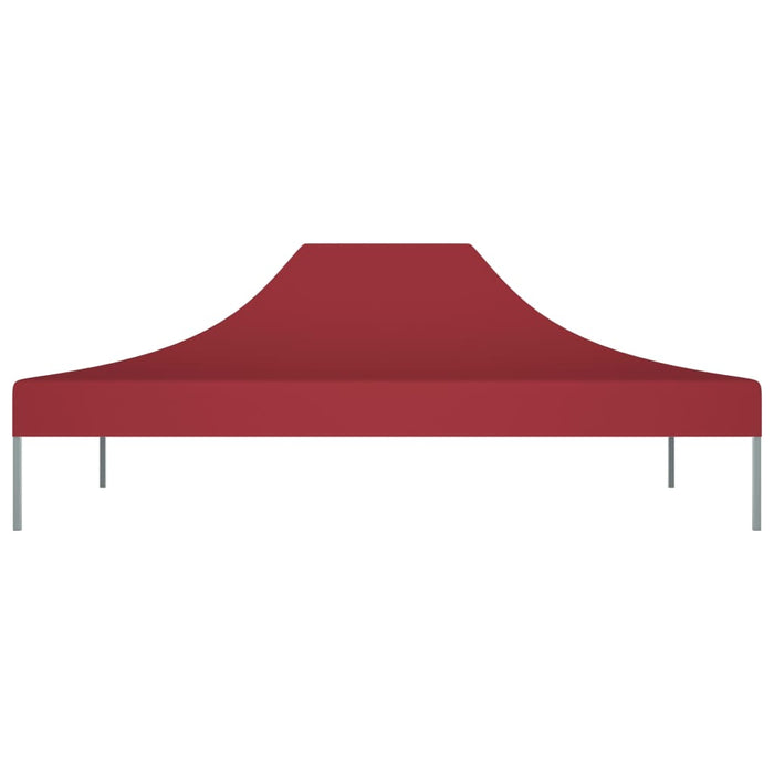Acoperiș pentru cort de petrecere, vișiniu, 4 x 3 m, 270 g/m² - WALTI WALTI