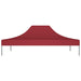 Acoperiș pentru cort de petrecere, vișiniu, 4 x 3 m, 270 g/m² - WALTI WALTI
