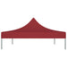 Acoperiș pentru cort de petrecere, vișiniu, 4 x 3 m, 270 g/m² - WALTI WALTI