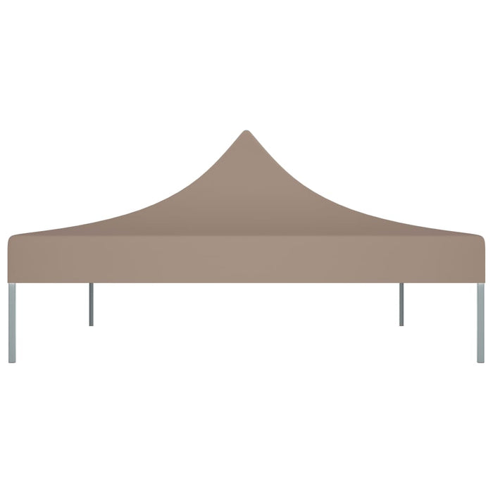 Acoperiș cort de petrecere, gri taupe, 4,5 x 3 m, 270 g/m² - WALTI WALTI