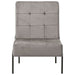 Scaun de relaxare, 65x79x87 cm, gri deschis, catifea - WALTI WALTI