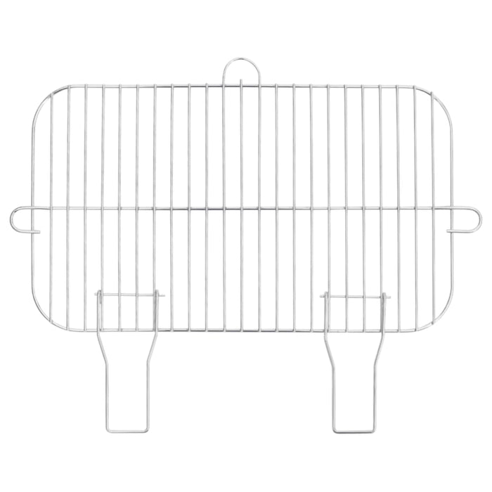 Grătar cu cărbune cu roți, negru, oțel - WALTI WALTI