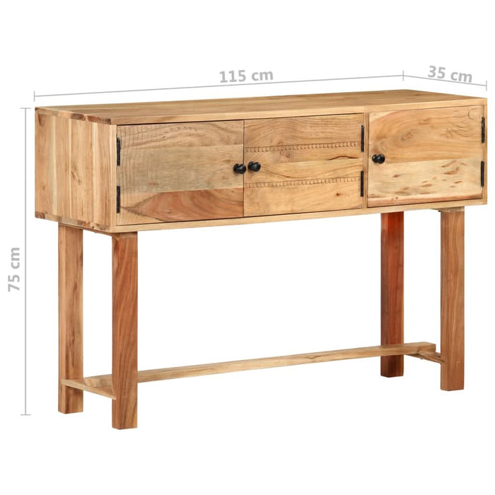 Servantă, 115x35x75 cm, lemn masiv de acacia - WALTI WALTI