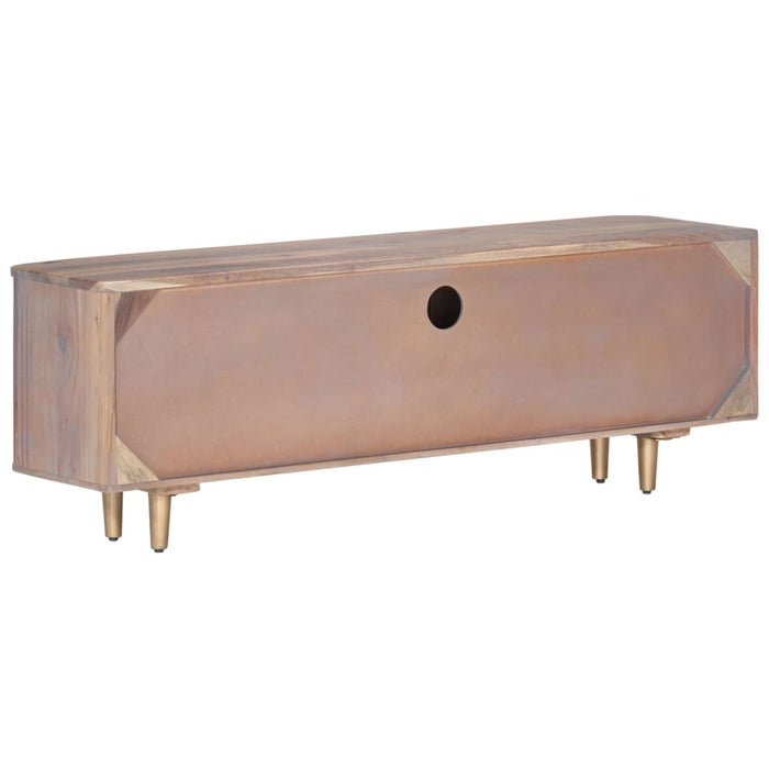 Comodă TV, 118x30x40 cm, lemn masiv de acacia - WALTI WALTI