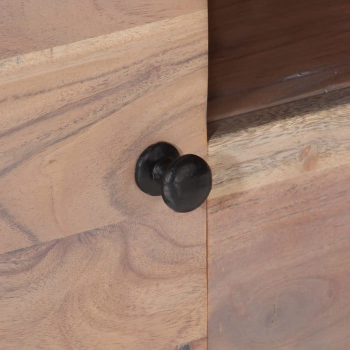 Comodă TV, 118x30x40 cm, lemn masiv de acacia - WALTI WALTI