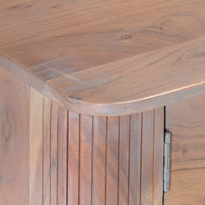 Comodă TV, 118x30x40 cm, lemn masiv de acacia - WALTI WALTI