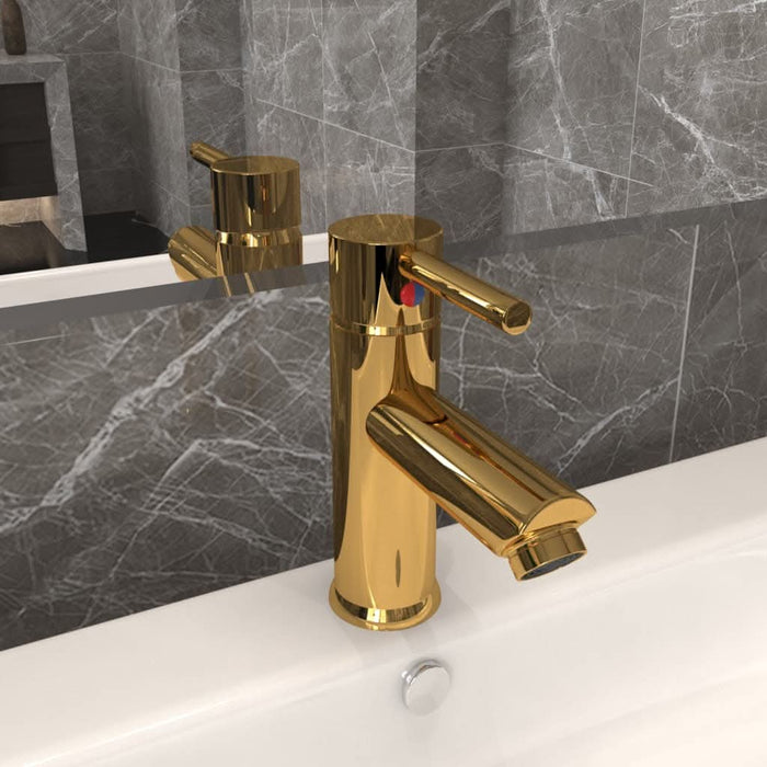 Robinet chiuvetă de baie, auriu, 130x176 mm - WALTI WALTI