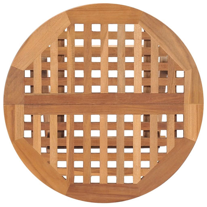 Masă de grădină pliabilă, 50 x 50 x 50 cm, lemn masiv de tec - WALTI WALTI
