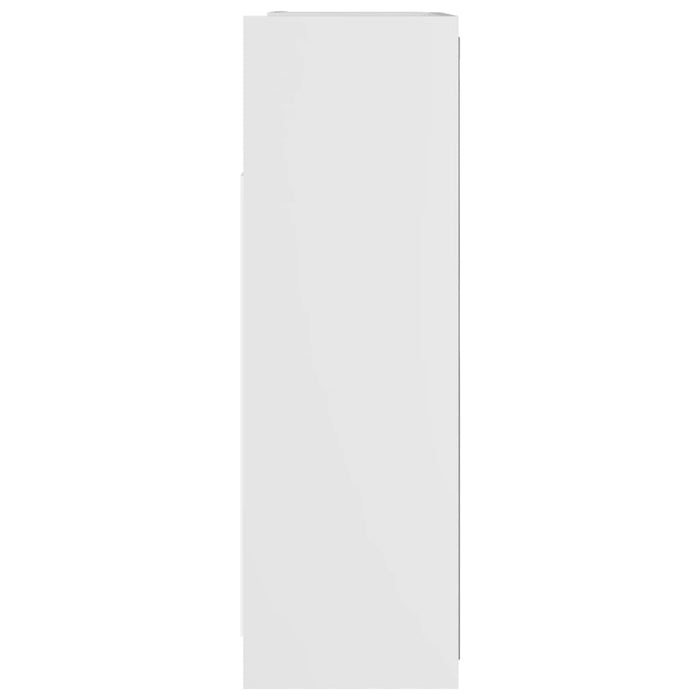 Dulap de baie cu oglindă, alb, 62,5 x 20,5 x 64 cm, PAL - WALTI WALTI